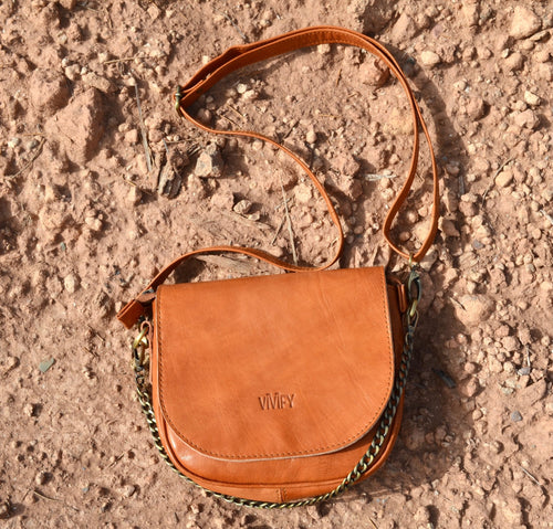 Leder Kleine Damen Handtasche 