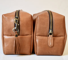 Leder Kulturtasche 