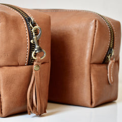 Leder Kulturtasche 